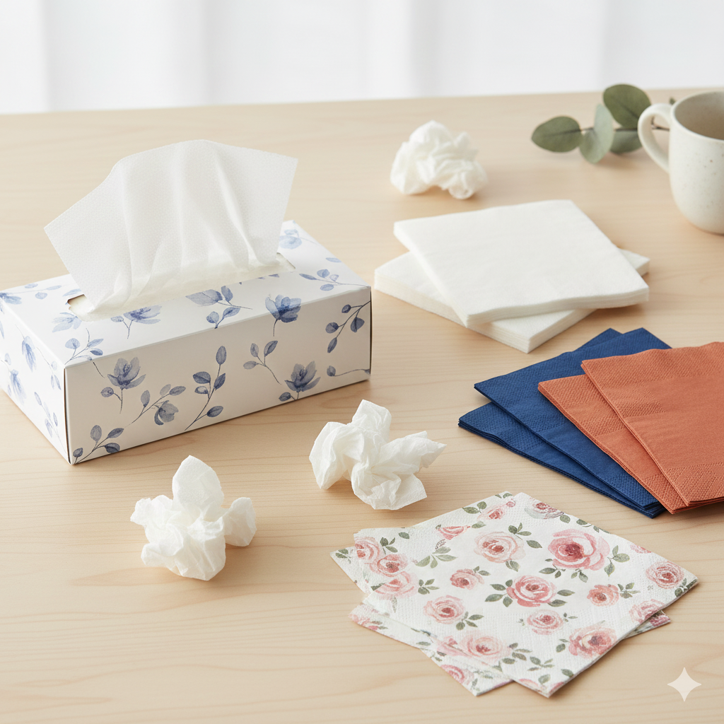 Tissue Paper & Napkins